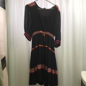 Festive French Connection silk dress